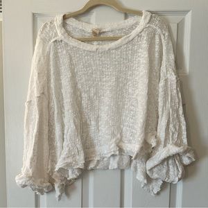 Free People White Coverup